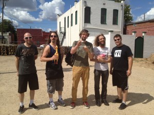 Aristocrats US Tour Band-Crew Shot - Lockhart TX