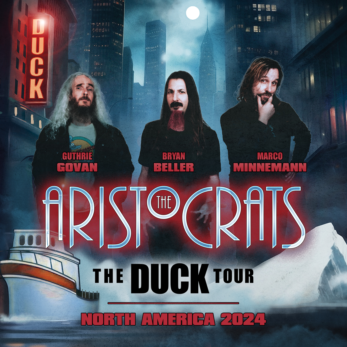 The Aristocrats | The Aristocrats announce DUCK North American tour ...